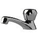 SCANDVIK HEAVY-DUTY BRASS BASIN TAP - CHROME PLATED