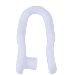 SEASURE 8MM SNAP CLOSE SHACKLE - 5 PACK