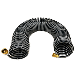 TRIDENT MARINE COILED WASH DOWN HOSE W/BRASS FITTINGS - 15'