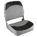 WISE STANDARD LOW-BACK FISHING SEAT - GREY/CHARCOAL