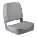 WISE SUPER VALUE LOW-BACK FISHING SEAT - GREY