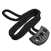 SNUBBER PULL WITH ROPE - BLACK 