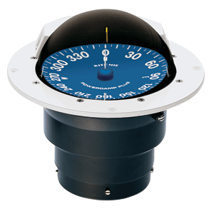 RITCHIE SS-5000W SUPERSPORT COMPASS, FLUSH MOUNT, WHITE