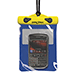 DRY PAK PDA GPS POCKET PC CASE YELLOW/BLUEE 5
