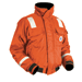 MUSTANG CLASSIC BOMBER JACKET W/SOLAS REFLECTIVE TAPE - SMALL - ORANGE