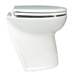 JABSCO DELUXE FLUSH ELECTRIC TOILET, RAW WATER, ANGLED BACK
