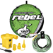 AIRHEAD REBEL KIT W/DECK TUBE, PUMP & TUBE ROPE