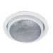 PERKO ROUND SURFACE MOUNT LED DOME LIGHT W/TRIM RING-WHITE POWDER COAT