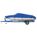 DALLAS MANUFACTURING CO. CUSTOM GRADE POLYESTER BOAT COVER A 14'-16' V-HULL FISHING BOATS-BEAM WIDTH TO 68