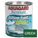 AQUAGARD WATERBASED BOTTOM PAINT QUART GREEN