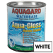 AQUAGARD AQUA GLOSS WATERBASED ENAMEL - 1QT - WHITE