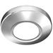 I2SYSTEMS PROFILE P1100 SINGLE COLOR SURFACE LIGHT-WARM WHITE, CHROME FINISH