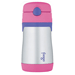 THERMOS FOOGO LEAK-PROOF STRAW BOTTLE-PINK