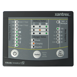 XANTREX TRUE<I>CHARGE</I>2 REMOTE PANEL f/20 & 40 & 60 AMP (ONLY FOR 2ND GENERATION OF TC2 CHARGERS)