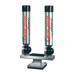 BIG JON DUAL MULTI-SET ROD HOLDER PEDESTAL MOUNT-SILVER