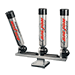 BIG JON TRIPLE MULTI-AXIS PEDESTAL MOUNTED ROD HOLDER-SILVER