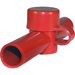 BLUE SEA 4003 CABLE CAP DUAL ENTRY, RED