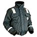 MUSTANG CLASSIC BOMBER JACKET W/SOLAS TAPE - MEDIUM - NAVY