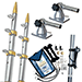 TACO GRAND SLAM 170 OUTRIGGER KIT W/SILVER & GOLD 15' OUTRIGGERS, RIGGING KIT & LINE CADDY