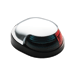ATTWOOD QUASAR 2-MILE DECK MOUNT, BI-COLOR RED/GREEN COMBO SIDELIGHT-12V-WHITE HOUSING