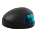 ATTWOOD QUASAR 2-MILE DECK MOUNT GREEN SIDELIGHT-12V-BLACK HOUSING
