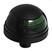 ATTWOOD PULSAR 1-MILE DECK MOUNT, GREEN SIDELIGHT-12V-BLACK HOUSING