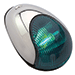 ATTWOOD 2-MILE VERTICAL MOUNT, GREEN SIDELIGHT-12V-STAINLESS STEEL HOUSING