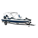 DALLAS MANUFACTURING CO. 3-BOW BIMINI TOP-MODEL B-FITS 70