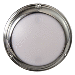 LUMITEC TOUCHDOME, DOME LIGHT, POLISHED SS FINISH, 2-COLOR WHITE/BLUE DIMMING