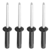 RAM MOUNT MARI-RIVET ALUMINUM POP RIVETS, 4 PACK