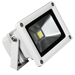 LUNASEA OUTDOOR LED FLOOD LIGHT-85-265VAC/10W/900 LUMENS-COOL WHITE