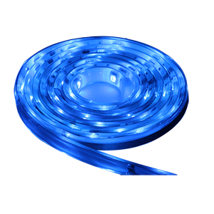 LUNASEA WATERPROOF IP68 LED STRIP LIGHTS, BLUE, 2M