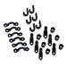 ATTWOOD DECK HARDWARE ASSORTMENT KIT-BLACK