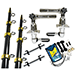 TACO GRAND SLAM 280 PACKAGE W/15' BLACK/GOLD POLES, PREMIUM RIGGING KIT & LINE CADDY