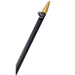 TACO 8' CENTER RIGGER POLE-BLACK W/GOLD RINGS & TIPS-1-1/8