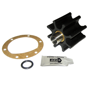 JABSCO IMPELLER KIT, 8 BLADE, NITRILE, 2-9/16" DIAMETER, DING DRIVE