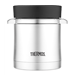 THERMOS VACUUM INSULATED FOOD JAR W/MICROWAVABLE CONTAINER-12 OZ.-STAINLESS STEEL