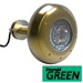 BLUEFIN LED STINGRAY S16 GREEN THROUGH-HULL UNDERWATER LIGHT