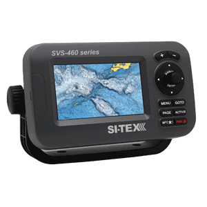 SITEX SVS-460C CHARTPLOTTER - 4.3" COLOR SCREEN W/INTERNAL GPS AND NAVIONICS+ FLEXIBLE COVERAGE