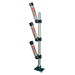 BIG JON MULTI-SET TRIPLE ROD HOLDER TREE-SILVER