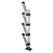 BIG JON MULTI-SET QUAD ROD HOLDER TREE-SILVER