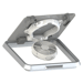 CAFRAMO TAKU 7620 12V HATCH FAN W/SUCTION MOUNT & LIGHT - WHITE