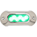 ATTWOOD LIGHT ARMOR UNDERWATER LED LIGHT, 6 LEDS, GREEN