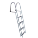 DOCK EDGE STAND-OFF ALUMINUM 4-STEP LADDER W/QUICK RELEASE