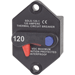 BLUE SEA 7078 KLIXON CIRCUIT BREAKER-PANEL MOUNT 120A
