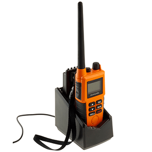 MCMURDO R5 GMDSS VHF HANDHELD RADIO, PACK A, FULL FEATURE OPTION