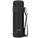 THERMOS ELITE BEVERAGE BOTTLE-BLACK STAINLESS-1.8L