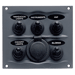 MARINCO WATERPROOF PANEL - 5 SWITCHES - GREY