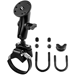 RAM MOUNT STRAP CLAMP ROLL BAR MOUNT W/STANDARD LENGTH DOUBLE SOCKET ARM & 2.5
