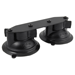 RAM MOUNT STRAIGHT DOUBLE SUCTION CUP BASE